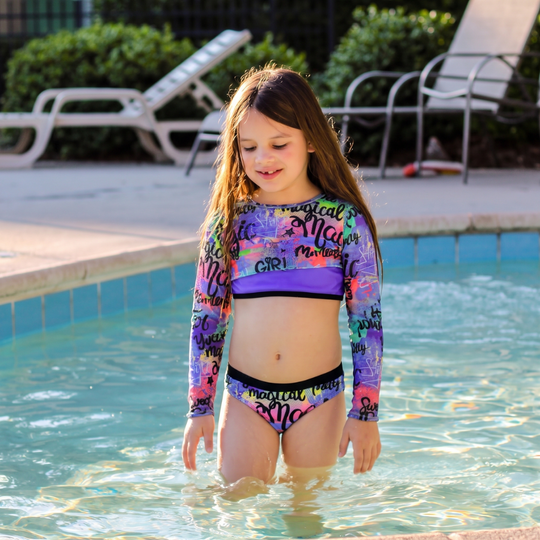 NeonSplash – 3-delige Zwemset voor Meisjes