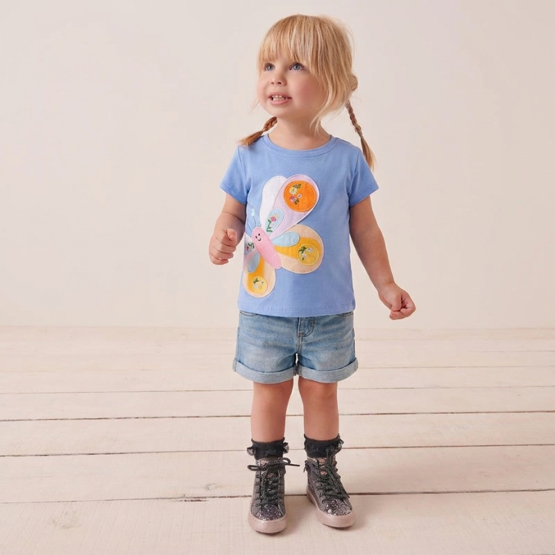 Daniela – Vlinder Print T-shirt