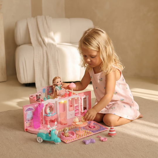 CastleBag – Draagbaar Poppenhuis in Handtas