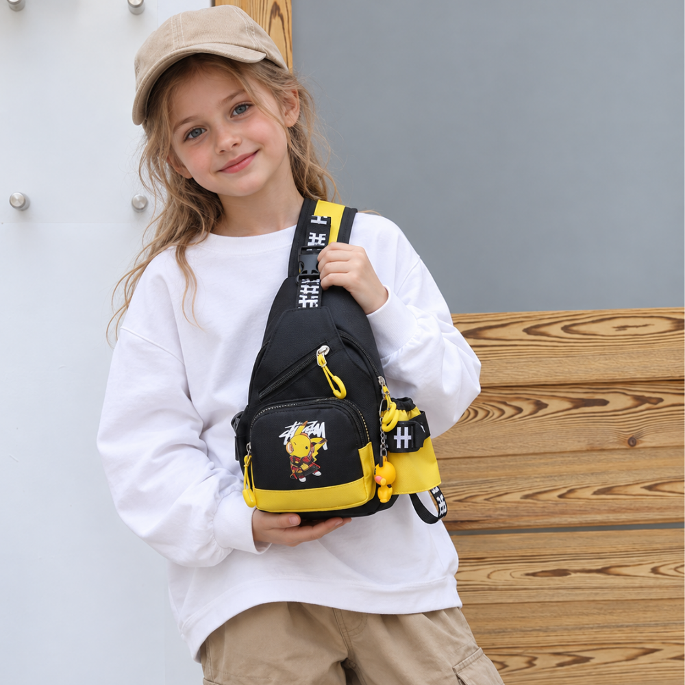 SparkCarry – Gele Fantasie Schoudertas