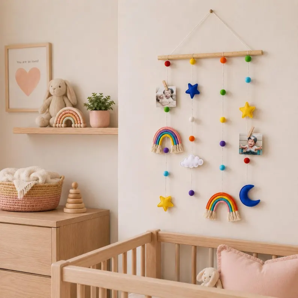 RainbowDream – Houten Regenboog Wanddecoratie
