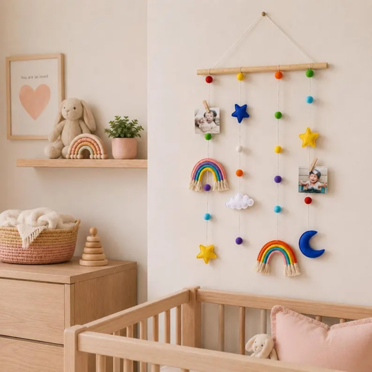 RainbowDream – Houten Regenboog Wanddecoratie
