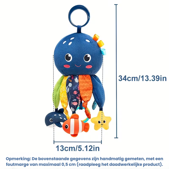 SoftPlay™ – Baby Sensorisch Autostoel & Kinderwagen Activiteitenspeeltje