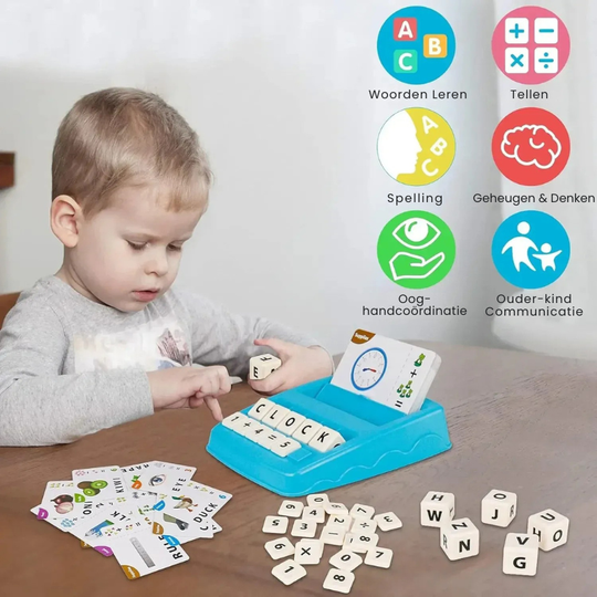 AlphaNumPlay™ – 2-in-1 Leer- en Speelset met Alfabet- en Nummekaarten