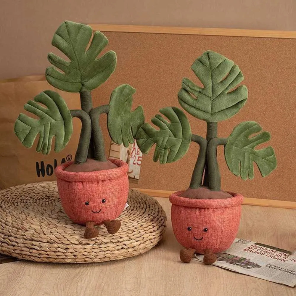 LeafFriends – Pluche Planten in Speelse Uitvoeringen