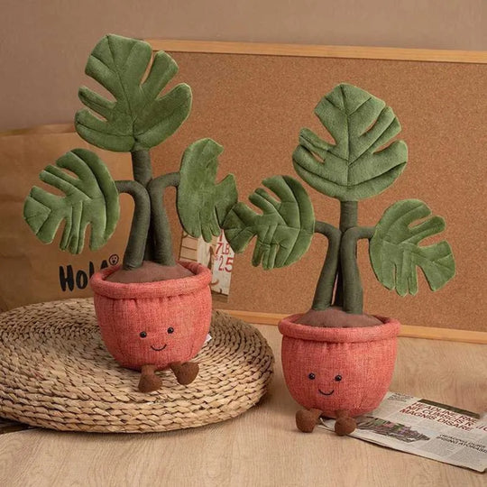 LeafFriends – Pluche Planten in Speelse Uitvoeringen