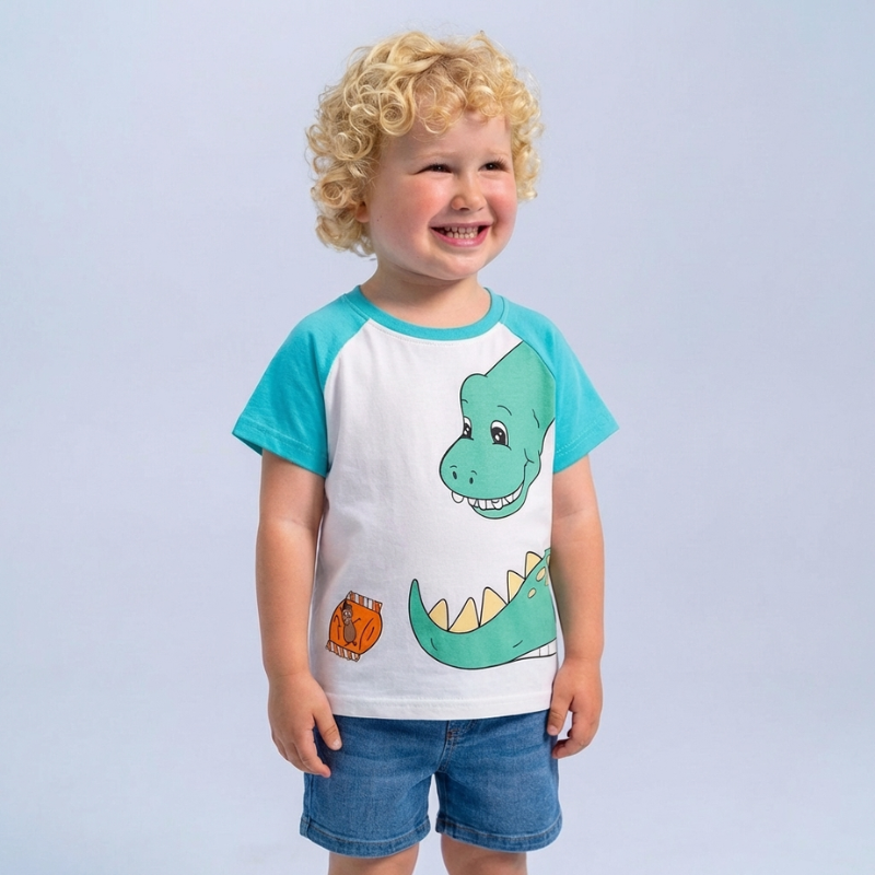 Dagmara – Dino Raglan T-shirt