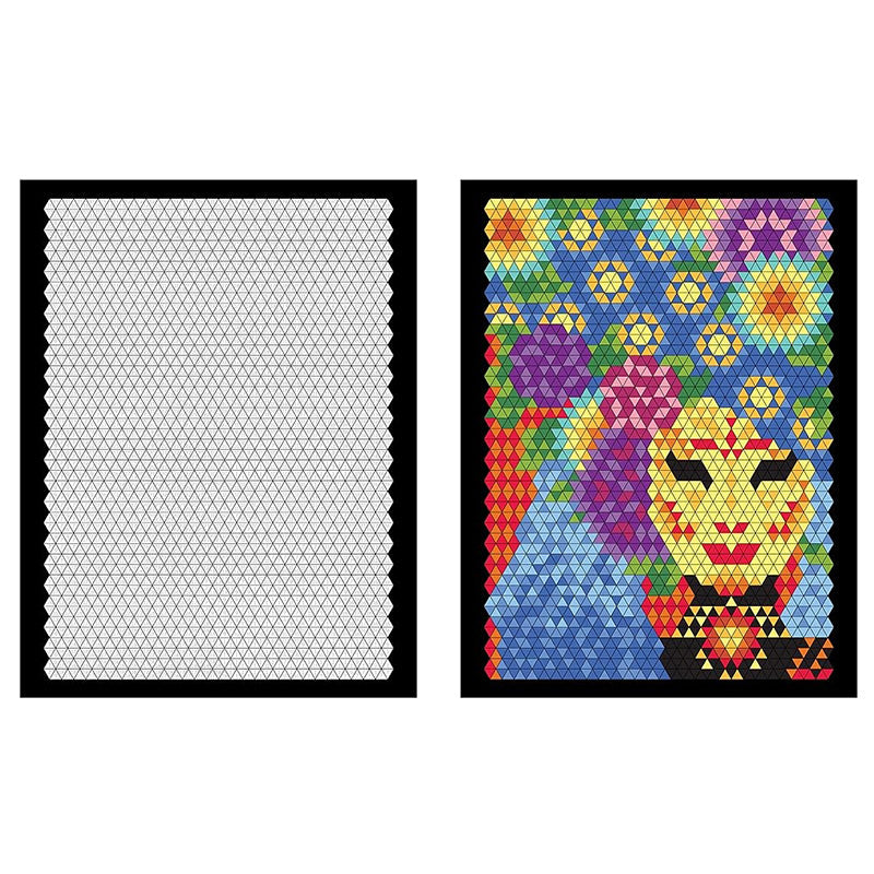 CreativeQuest™ – Mozaïek Kleurplezier Set – Creatief Ontspannen voor Alle Leeftijden