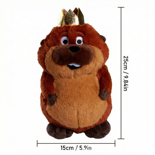 <font dir="auto" style="vertical-align: inherit;"><font dir="auto" style="vertical-align: inherit;">Nouveau projet transfrontalier de transformation de castor en peluche Hoppers, jouet en peluche, poupée animée, peluche</font></font>