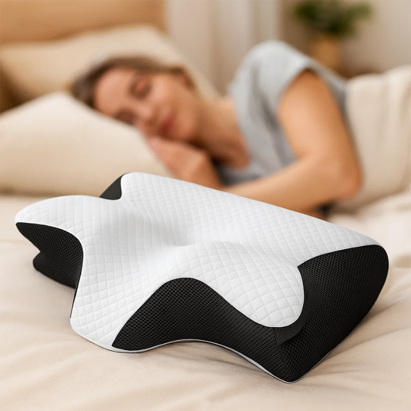 SleepMate™ – Ergonomisch Memory Foam Kussen Comfortabel