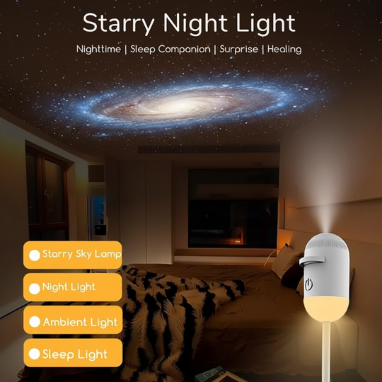 StarDrift LED galaxy lamp sterrenprojector - Milo & Moon
