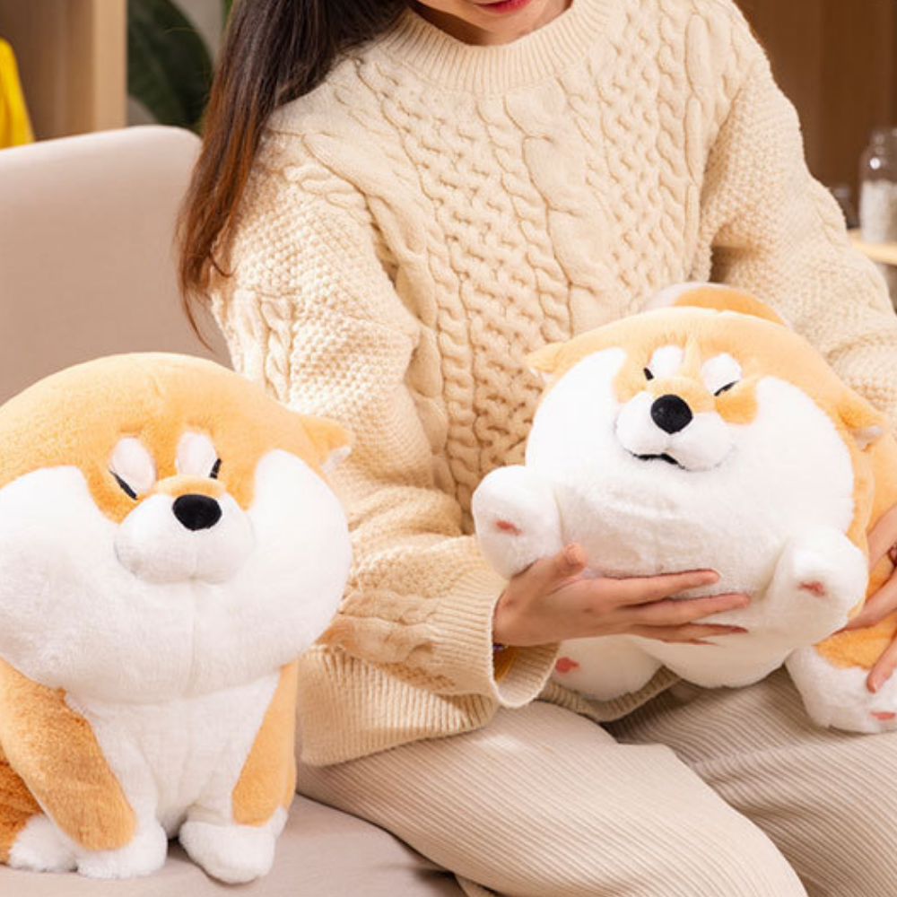 ShibaCuddle – Schattige Shiba Inu Knuffel