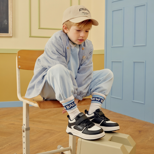 StepUp – Hoge Kinder Sneakers met Klittenband en Antislip Zool