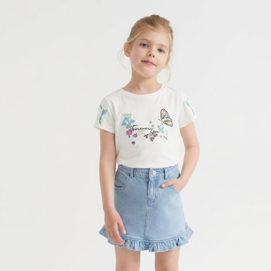 Sabina – Vlinder T-Shirt