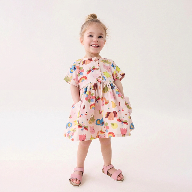 Amelie – Unicorn Fruit Jurk