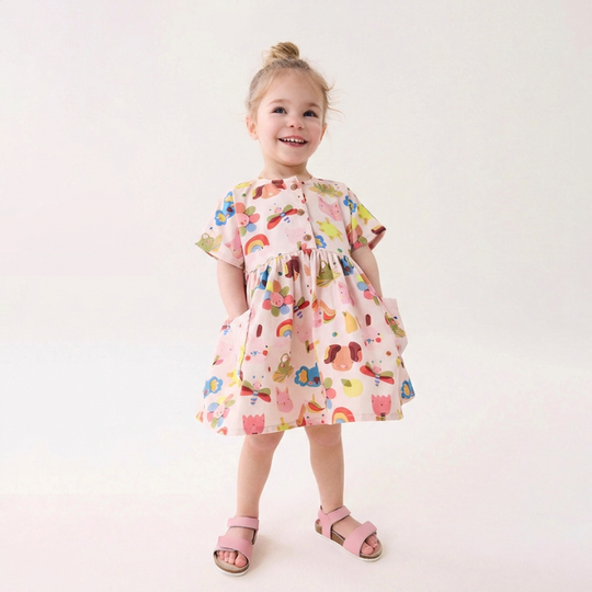 Amelie – Unicorn Fruit Jurk