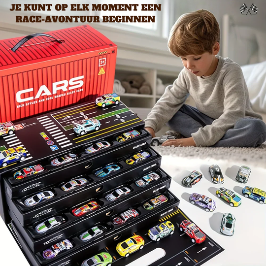 TurboRacers – 48-delige Race Auto Set