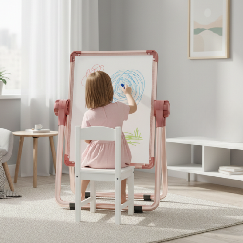 DrawSmart – Dubbelzijdig Kinder Tekentafel Ezeltje