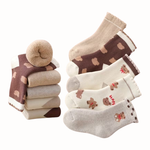 BearToes™ – 10-Pack Kindersokken Set – Warme Dikke Sokken