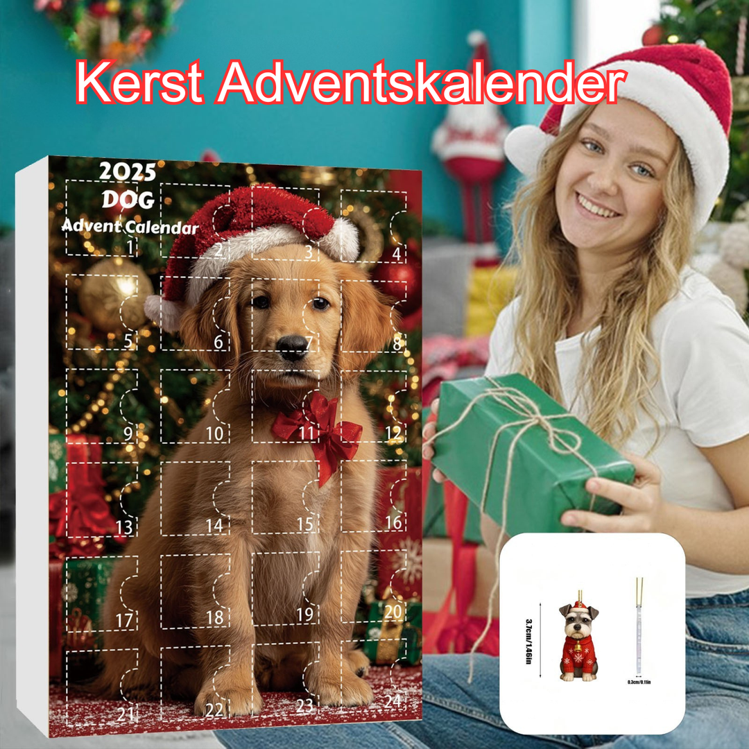Hondjes Kerst Countdown Kalender| Limited Holiday Drop