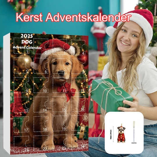 Hondjes Kerst Countdown Kalender| Limited Holiday Drop
