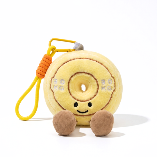 GymCuddle – Fitness Knuffel Sleutelhanger met Speels Design