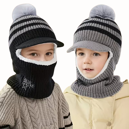 FrostGuard™ – Jongens Wintermuts met Nekbescherming