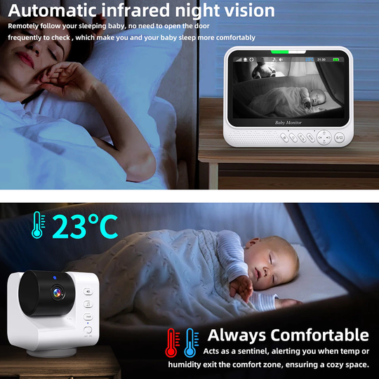 ViewNest – Draadloze Babyfoon met Camera