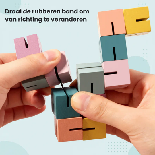 BuildMind – 3D Houten Bouwblokken Puzzel