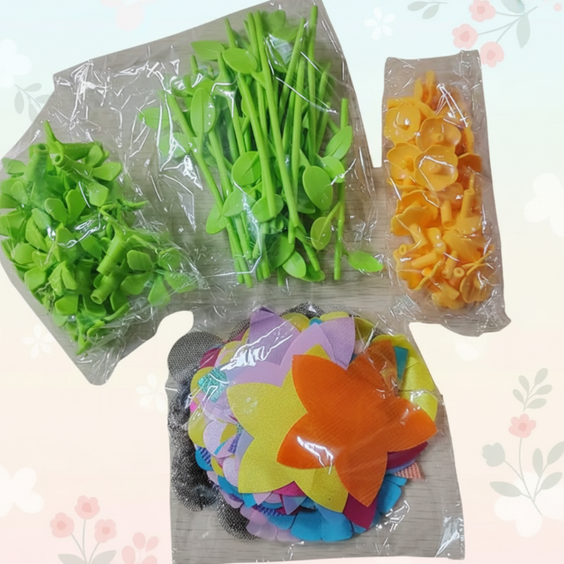 Boeketje bloemen knutselset compleet - Milo & Moon