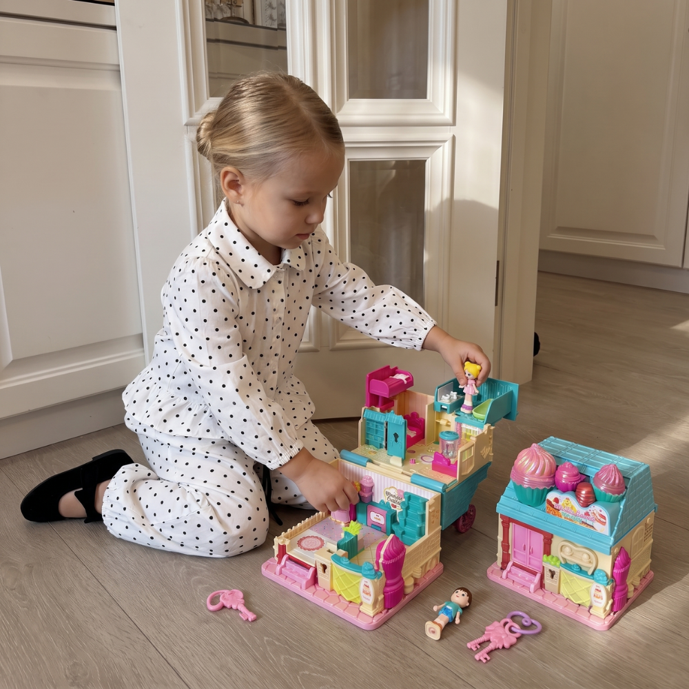 SweetShop – Transformeerbaar Speelhuis voor Kinderen
