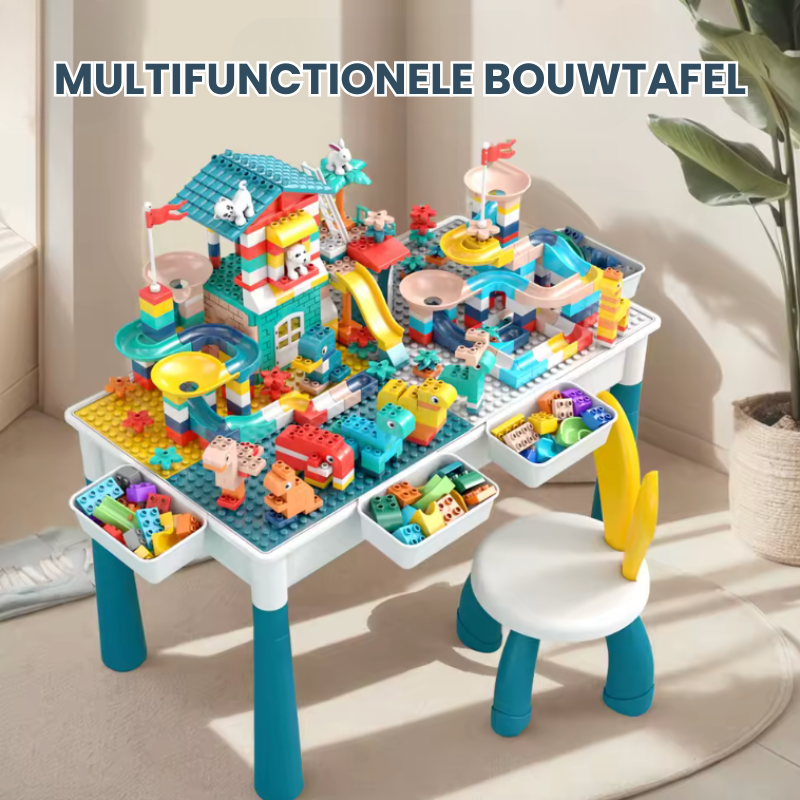 MultiPlay™ – 6-in-1 Speeltafel – Creatief & Educatief Speelcentrum