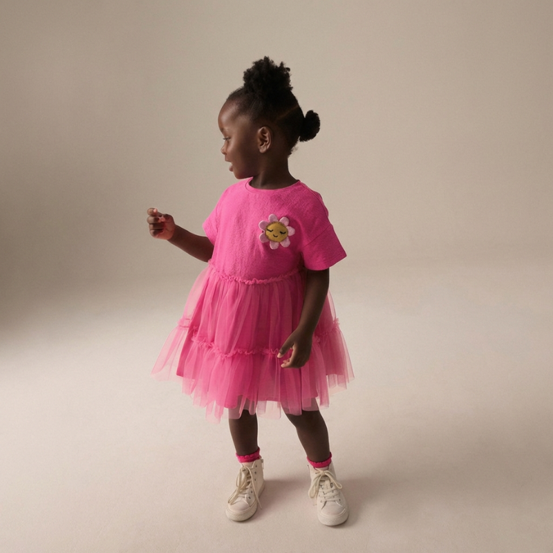 Elina – Bloemen Tutu Jurk