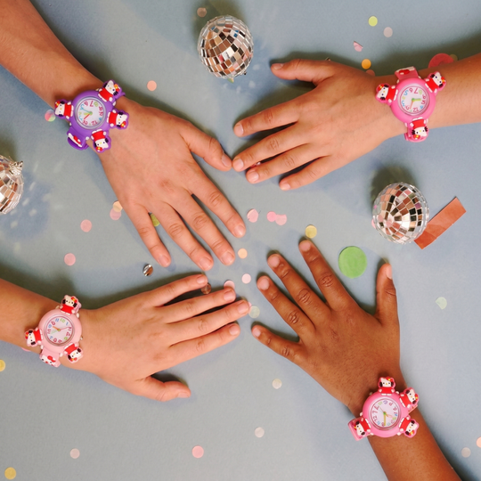 KittyTime – Schattig Draaihorloge voor Kinderen