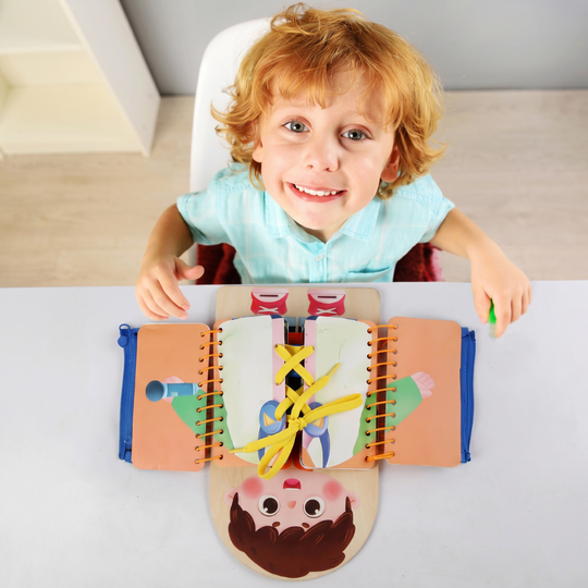 SkillBoard – Montessori Activiteitenbord van Hout