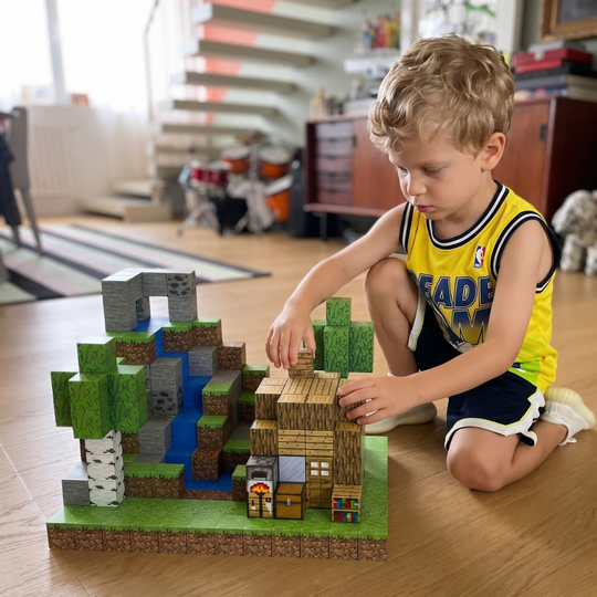 <font dir="auto" style="vertical-align: inherit;"><font dir="auto" style="vertical-align: inherit;">Bloc de construction magnétique Minecraft DIY Modèle magnétique Assemblage magnétique Cadeau pour enfants En gros Assemblage magnétique</font></font>