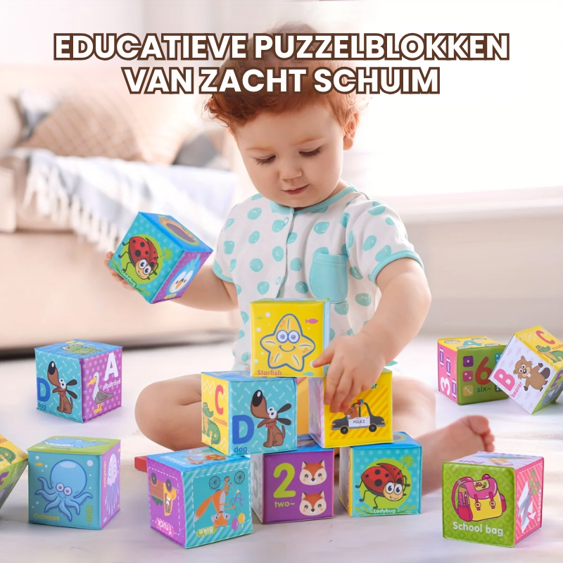 StackiSoft™ – Zachte Sensorische Stapelblokken