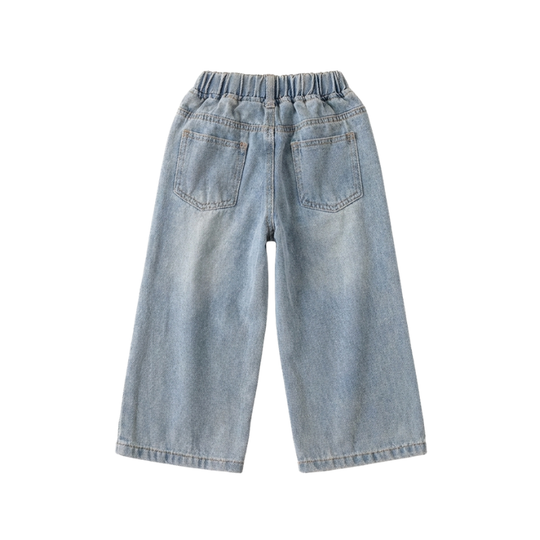 Maelle – Logo Borduur Jeans
