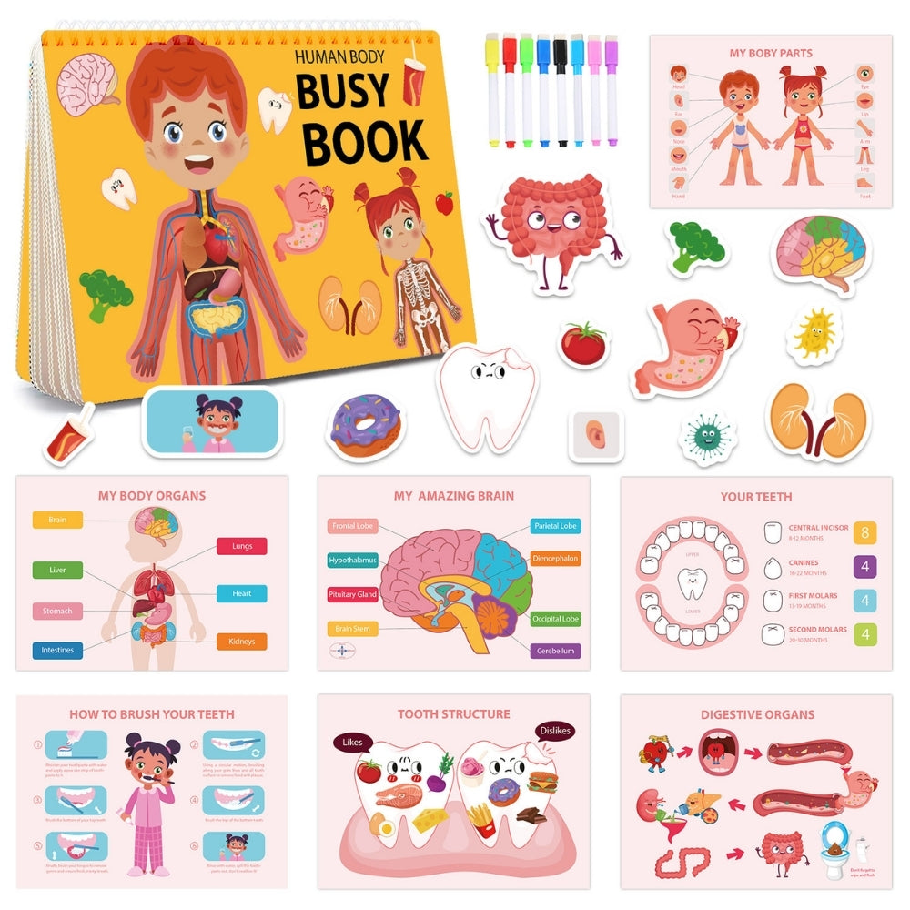 BusyBook – Herbruikbaar Activiteitenboek