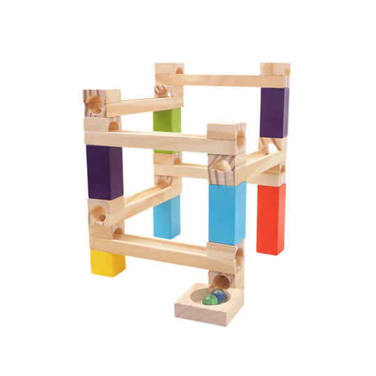 MarbleMagic™ – Houten Knikkerbaan voor Kinderen