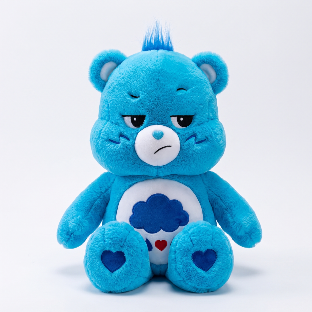 RainbowCuddle – Peluche Ours Coloré