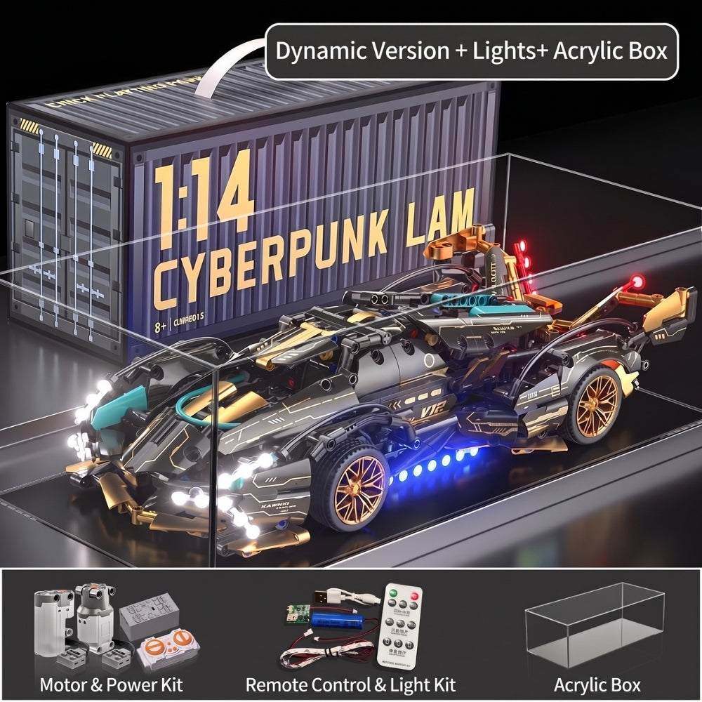 <font dir="auto" style="vertical-align: inherit;"><font dir="auto" style="vertical-align: inherit;">Compatible avec la voiture de sport mécanique du jouet de construction éducatif Lamborghini V12 Black Warrior pour garçon</font></font>