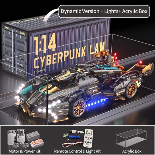 <font dir="auto" style="vertical-align: inherit;"><font dir="auto" style="vertical-align: inherit;">Compatible avec la voiture de sport mécanique du jouet de construction éducatif Lamborghini V12 Black Warrior pour garçon</font></font>