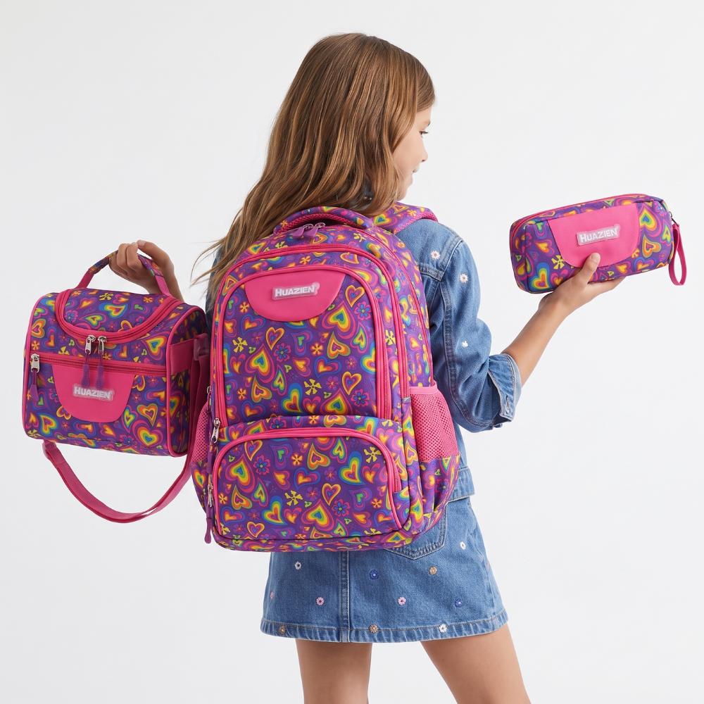 SchoolBuddy – 3-delige Schooltas Set voor Kinderen