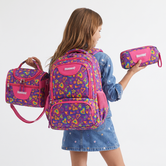 SchoolBuddy – 3-delige Schooltas Set voor Kinderen