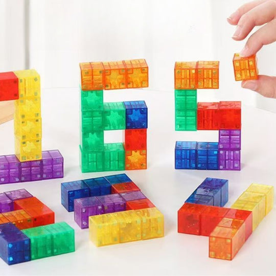 CubeMath – Transparante Magnetische Kubussen