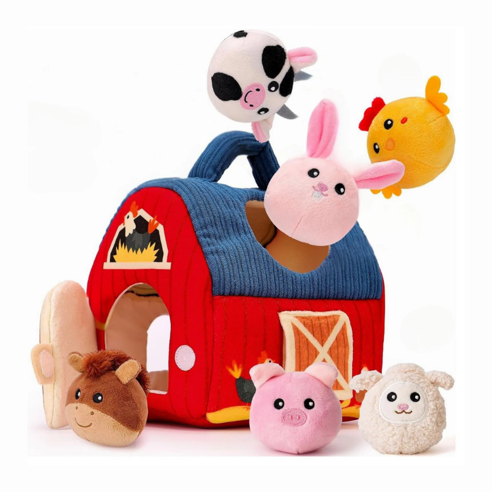 BarnPlay – Zachte Boerderij Speelset met Knuffeldieren