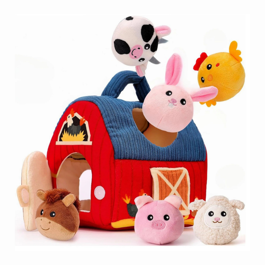 BarnPlay – Zachte Boerderij Speelset met Knuffeldieren
