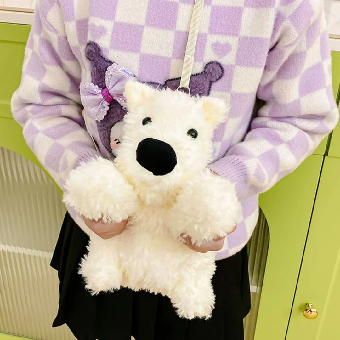 PetPurse – Pluche Dieren Schoudertasje: Puppy, Schaap & Schildpad