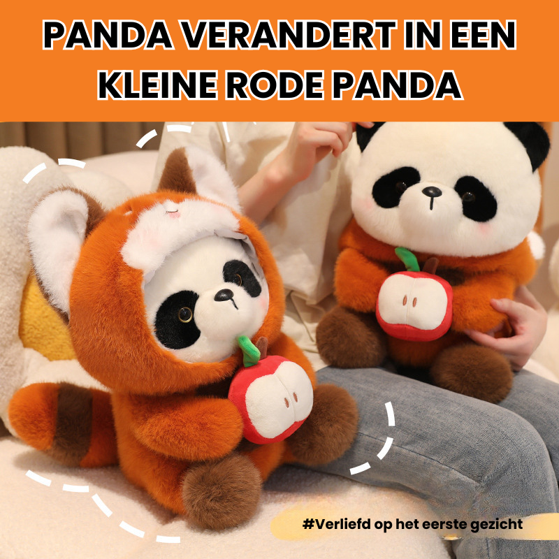 AppleBandit – Panda Knuffel in Wasbeerpak